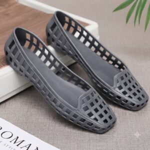 Transparent Shoes for Women in Crystal Material
